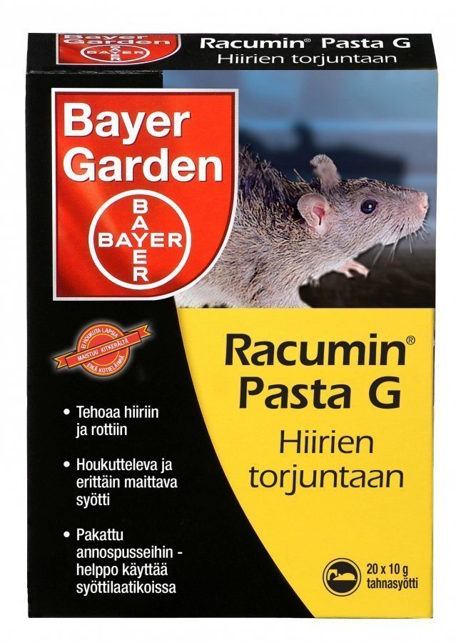 Bayer Garden Racumin Pasta G Jyrsijöiden Torjunta-Aine Täyttöpakkaus -  